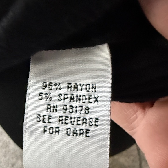 Grace Black Sleeveless Top High Draped V-Neck L Soft Stretchy Great Layering Pc - Picture 5 of 6